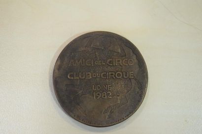 null  [ Cirque ] [ Médaille ] [ Franconi ] Médaille en bronze. Avers : Antonio Franconi...