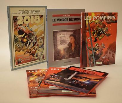 null [ Sapeurs-Pompiers ] [ Livres ] [ BD ] 

Ensemble de six ouvrages : bandes dessinées...