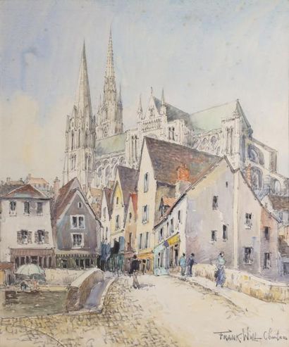 FRANK-WILL, 1900-1951

La cathédrale de Chartres

aquarelle...