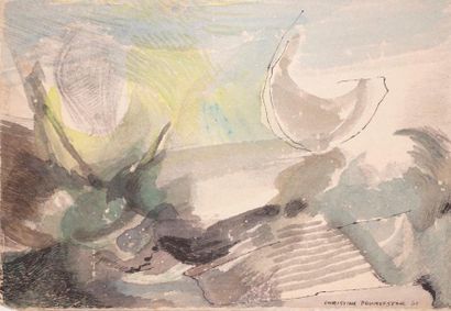 null BOUMEESTER Christine, 1904-1971

Sans titre, 1954

aquarelle

signée et datée

48,5x62,5...