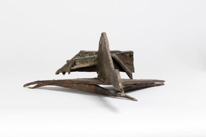 LIBERAKI Aglaé, 1923-2014
Oiseau en vol
bronze...