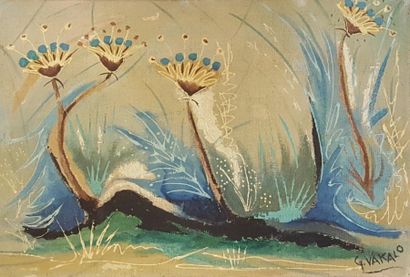 VAKALO Giorgios, 1902-1991

Fleurs

huile...