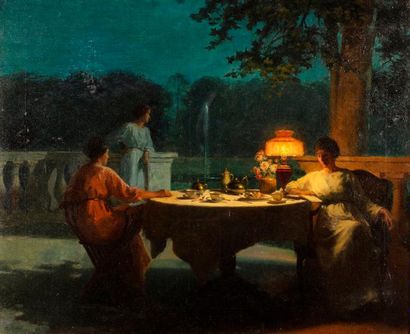 null RIEDER Marcel, 1862-1942

Femmes dinant sur la terrasse

huile sur toile (usures...