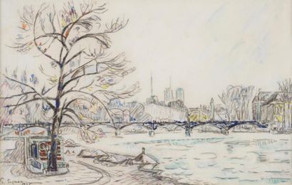 null SIGNAC Paul, 1863-1935

La passerelle des Arts et Notre-Dame, Paris, 1925

aquarelle...