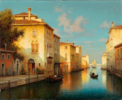 null VALLIN, né en 1921

Venise

huile sur toile

signée en bas à gauche

50x61 ...