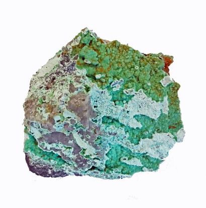 null Quatre minéraux nord américains : deux WAVELLITES (16 et 8 cm) de Mauldin Mts,...