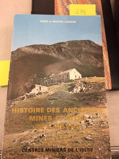 null Livre ancien "Histoire des anciennes mines et gîtes de l'Oisans", Centre Minier...