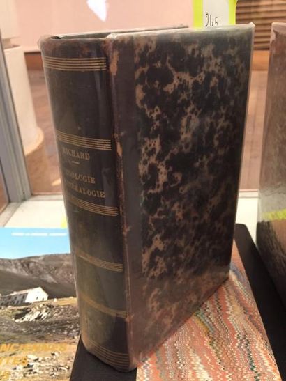 null Livre ancien : "Zoologie / Minéralogie" par Achille RICHARD, de 1838, Tome I...