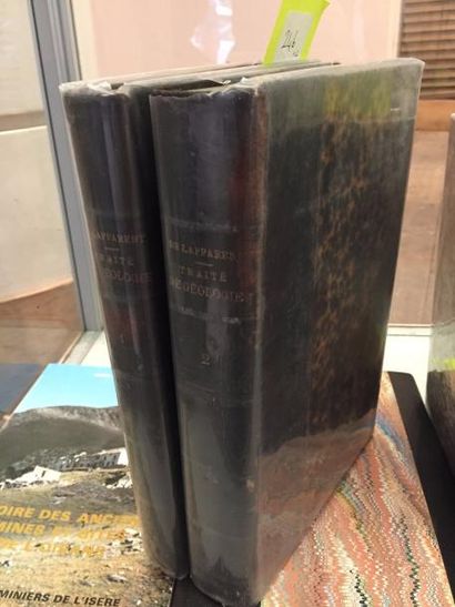 null Livre ancien : "Traité de Géologie" par A. de LAPPARENT, avec 610 gravures dans...