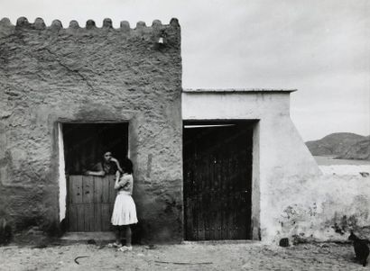 null Jesper HØM. Espagne 1958. Tirage argentique. 23,3 x 17,1 cm. Tampon. Photographie...