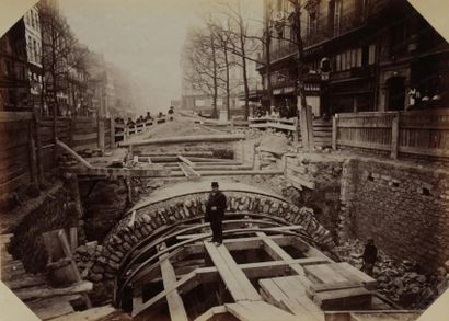 null Construction du chemin de fer métropolitain municipal de Paris (sur le thème...