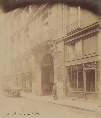 null Eugène ATGET (1857-1927)

Hôtel de Chenizot, 51 rue Saint-Louis-en-l’île, sur...
