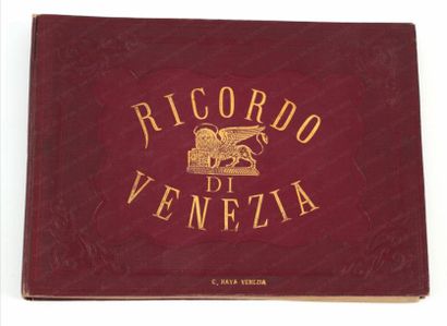 null Carlo NAYA (1816-1882)

Ricordo di Venezia

Album de vingt tirages albuminés...