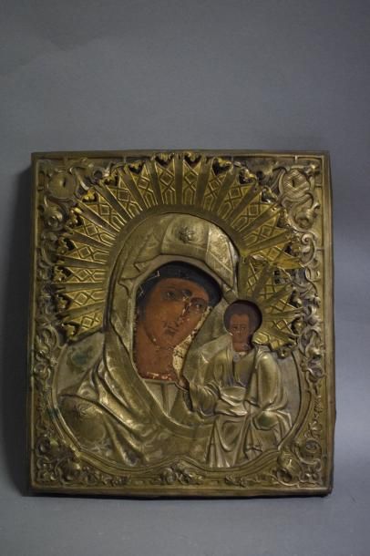 Vierge à l'Enfant

Russie XIXe

Peint sur...