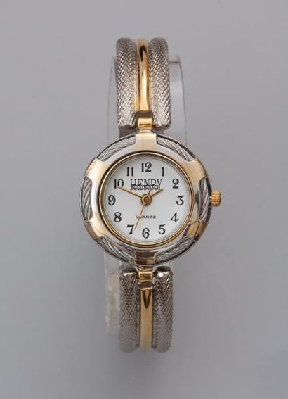 null [ Henry Castignac ]

Montre bracelet de dame à quartz, cadran rond index chiffres...