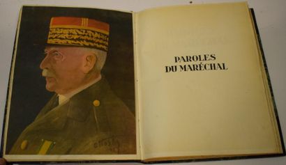 null [ WW2 ] [ Pétain ]

Paroles du Maréchal. 

Un des 4275 ex. celui-ci n°934. G....