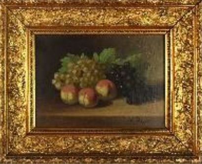 null DELIGNY J.

Nature morte aux raisins et aux pêches

Huile sur toile signée

24...