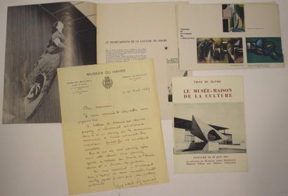 null Documents sur le Musée du Havre avec lettre de Reynold Anould

On y joint 7...