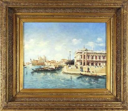 ECOLE ITALIENNE XIXème siècle

Venise

Huile...