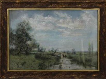 MERY Emile (1914-2000)

Le pont sur le ruisseau

pastel...