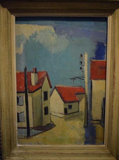 null MILLIEN Jean (1918-1998)

Les toits rouges, 59

huile sur toile signée et datée...