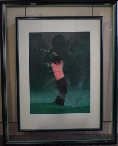 null SPAHN Victor (né en 1949)
Golf
Lithographie
55 x 40.5 cm.