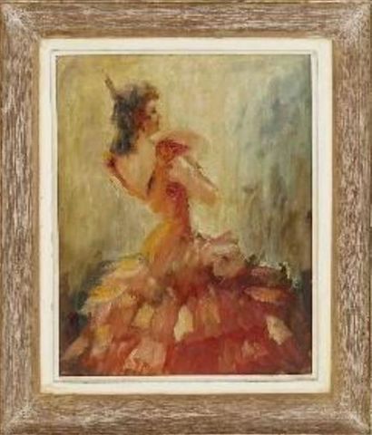 CRISTELLYS Vicente (1898-1970)

Gitane dansant

Huile...