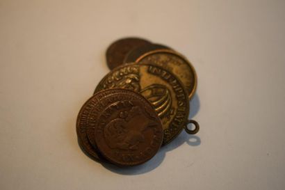 null [ Pièce ] [ Médaille ]

Ensemble de monnaies dont : Liard - Henri de la Tour...