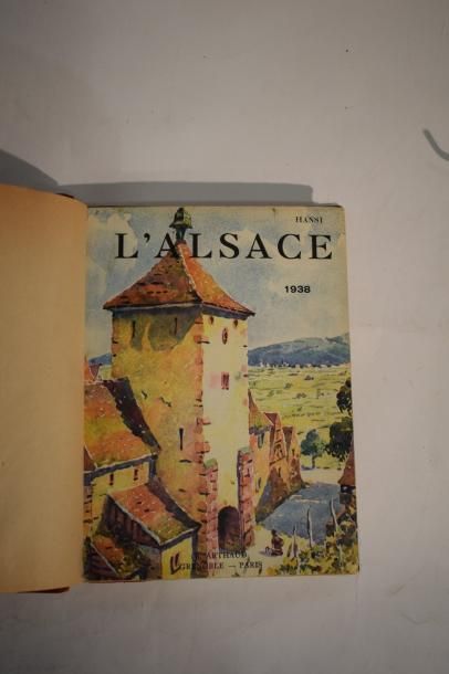 null [ALSACE] HANSI (Jean-Jacques Waltz, dit). - L'Alsace... Ouvrage orné de 263...