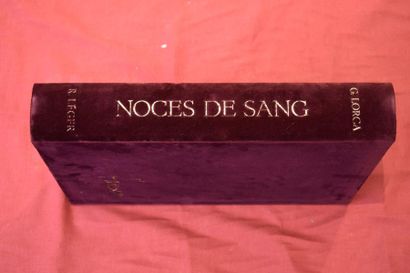 null Noces de sang de Federico Garcia Lorca, illustré de 12 lithographies de Jansen,...