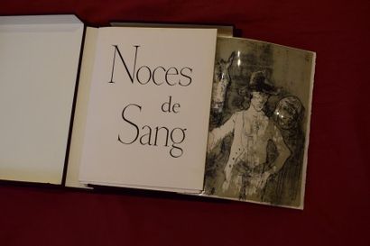 null Noces de sang de Federico Garcia Lorca, illustré de 12 lithographies de Jansen,...