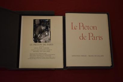 null Le piéton de Paris, Léon Paul Fargue, illustré de 15 lithographies de Michel

...