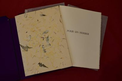 null Pour un herbier, Colette, ed. Pierre de Tartas, 1972, illustré par Commère

N°91,...