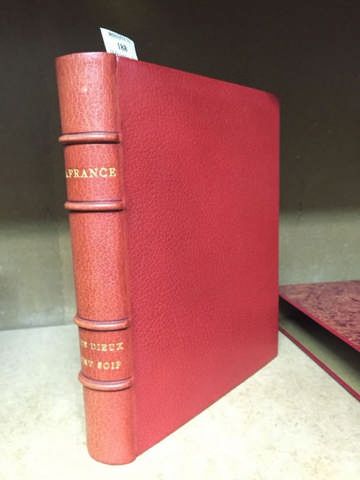 null [FRANCE Anatole]. 

Les Dieux ont soif Paris, Le Livre contemporain, 1925. In-4,...