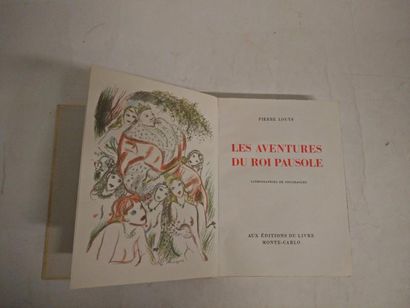 null [LOUYS Pierre]

Ensemble de 2 ouvrages

" Les Aventures du roi Pausole ". Editions...
