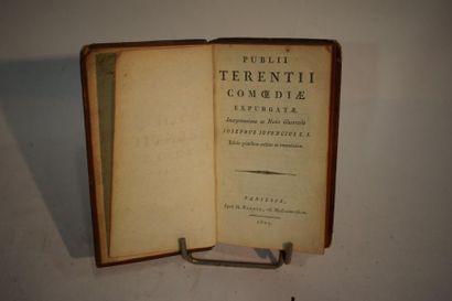 null Terence / Joseph de Jouvency, Publii Terentii comoediæ expurgatæ, éd Paris,...