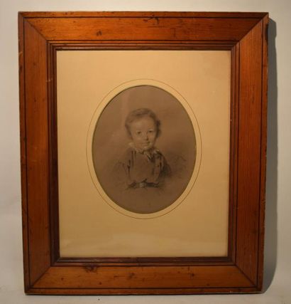 null BOILLY Jules 

1796 - 1874



Portrait de petit garçon



Pierre noire, rehauts...