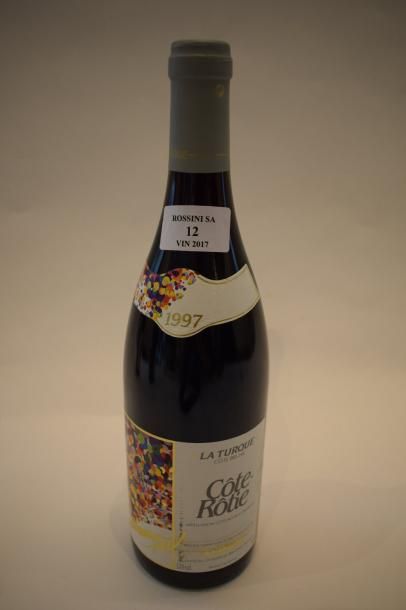 null 1 bouteille CÔTE-RÔTIE "La Turque", Guigal 1997 (ela) 	

