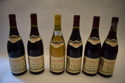 null Ensemble de 10 bouteilles 					

2 bouteilles NUITS-SAINT-GEORGES, 	"Les Vaucrains",...