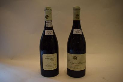 null 2 bouteilles BONNES-MARES, Marc Rougeot 1995	

