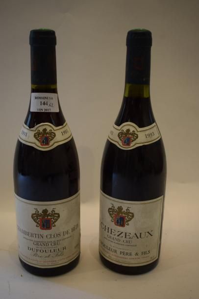 null Ensemble de 2 bouteilles 					

1 bouteille ECHEZEAUX, Dufouleur P&F 1993 (els)...