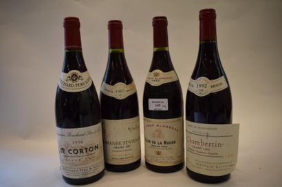 null Ensemble de 4 bouteilles 					

1 bouteille LE CORTON, Bouchard P&F 	1996		

1...