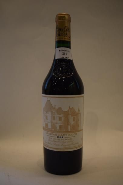 null 1 bouteille CH. HAUT-BRION, 1° cru Pessac-Léognan 1988	


