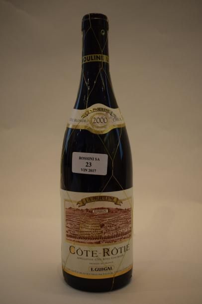 null 1 bouteille CÔTE-RÔTIE "La Mouline", Guigal 2000 (etlt) 	


