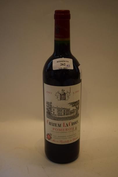 null 6 bouteilles CH. LA CROIX, Pomerol 1998 (es) 	

