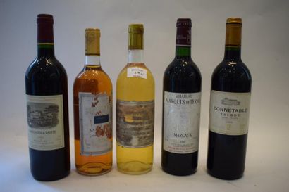 null Ensemble de 5 bouteilles 				

1 bouteille CARRUADES DE LAFITE, Pauillac 1999	

1...