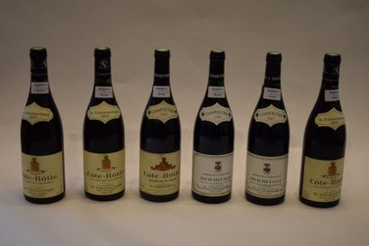 null Ensemble de 12 bouteilles 					

3 bouteilles CÔTE-RÔTIE Chapoutier 1995		

1...