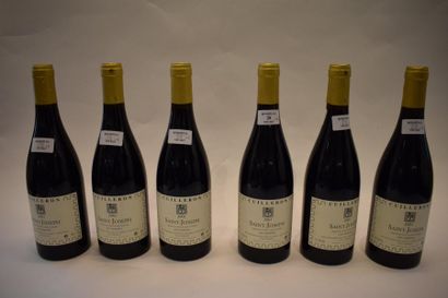 null 6 bouteilles SAINT-JOSEPH 	"Serines", Cuilleron 	2001 (rouge) 	

