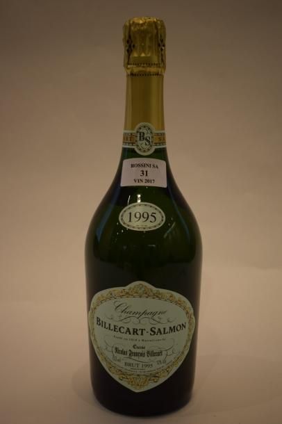 null 1 bouteille CHAMPAGNE "Nicolas-François", Billecart-Salmon 1995	


