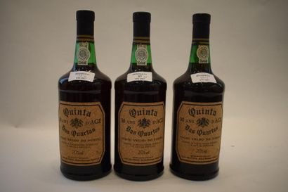 null 4 bouteilles PORTO "Quinta das Quartas", Casa del Porto 30 ans 	

